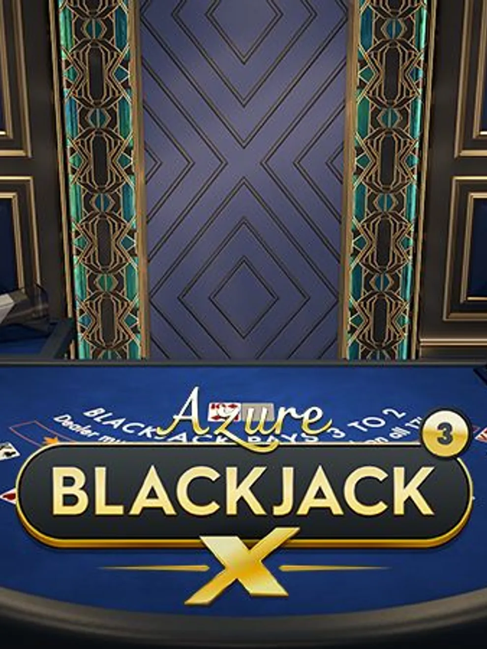 Blackjack X 3 - Azure