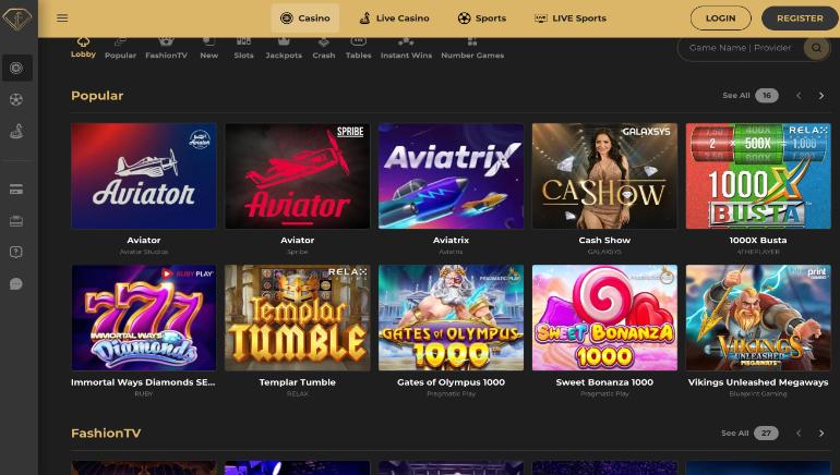 FTVclub Casino स्क्रीनशॉट 3