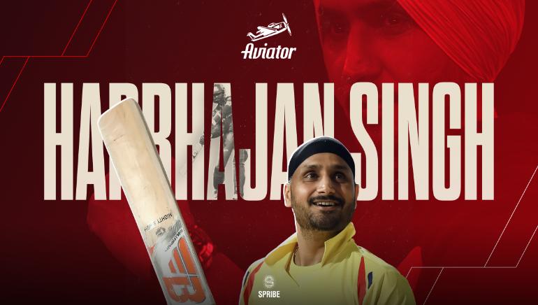 भारतीय क्रिकेट आइकन हरभजन सिंह SPRIBE के नवीनतम Aviator ब्रांड एंबेसडर हैं