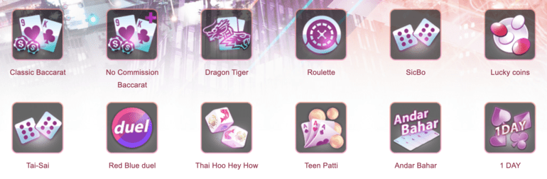 AE Casino Popular Live Games