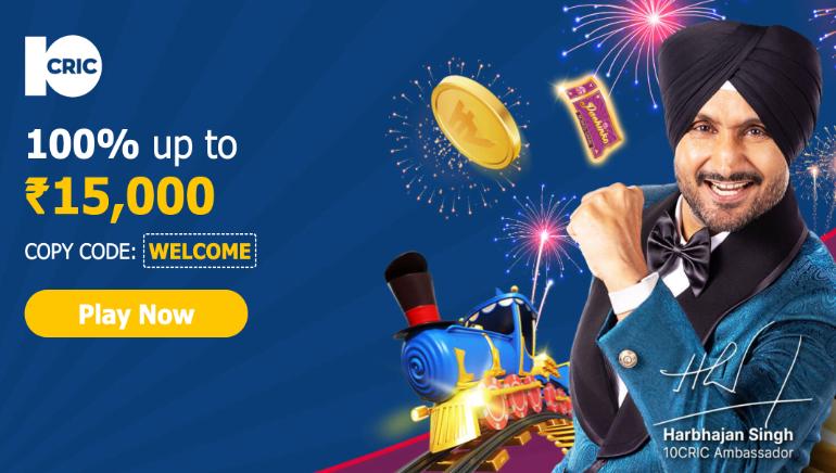 10CRIC कैसीनो के रोमांचक स्वागत बोनस के साथ अपनी यात्रा शुरू करें।