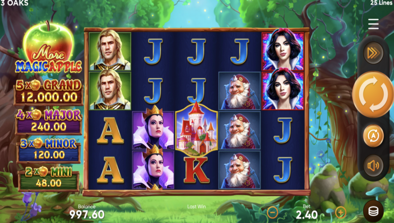 More Magic Apple: Hold and Win Screenshot