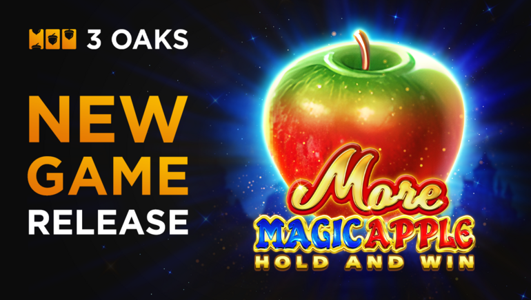 3 Oaks Gaming के More Magic Apple: Hold and Win गेम के रोमांच से भरे सफर को शुरू करें